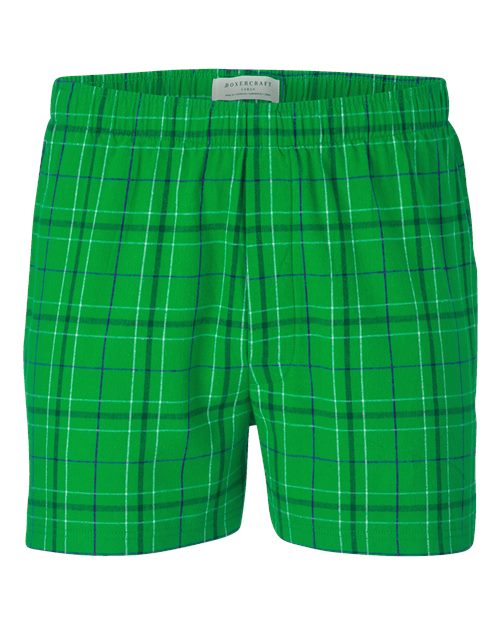 Men's Double Brushed Flannel Boxers