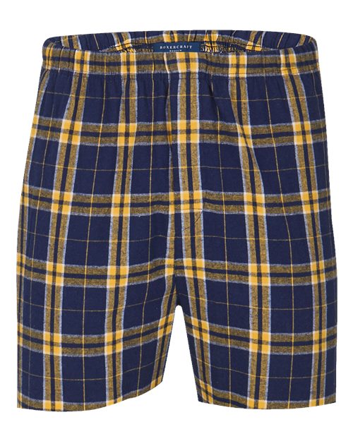 Men's Double Brushed Flannel Boxers