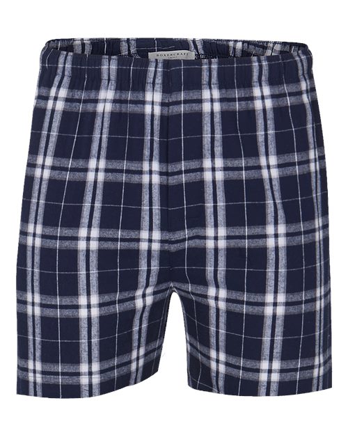 Men's Double Brushed Flannel Boxers