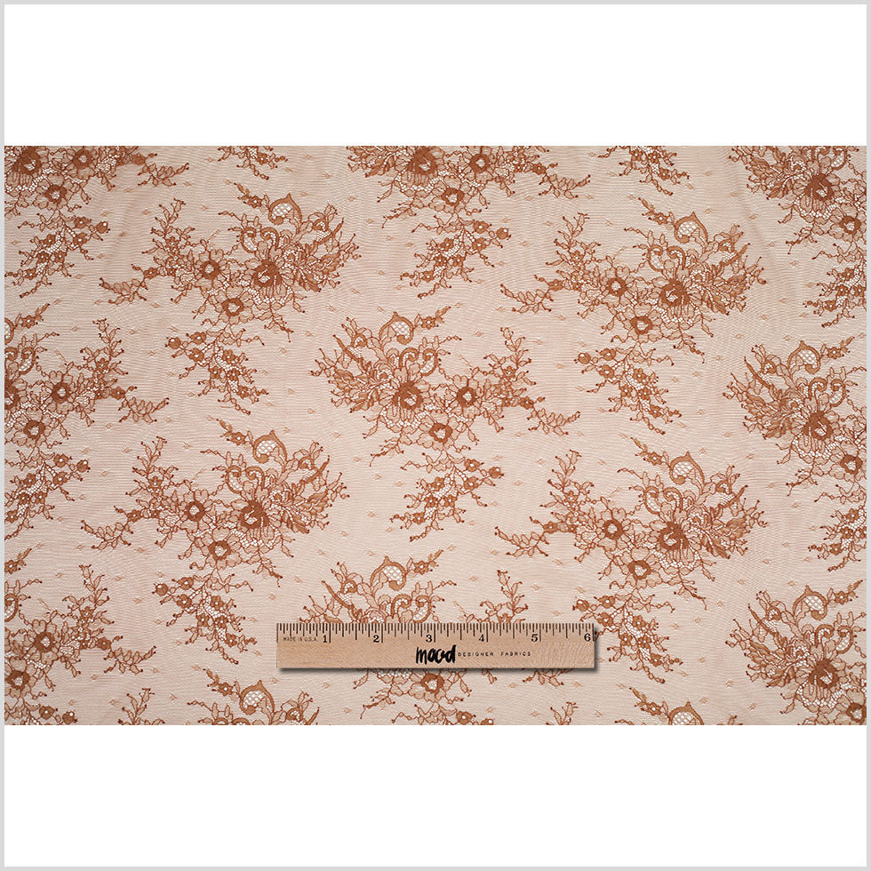 Chantilly Lace - Mocha Floral