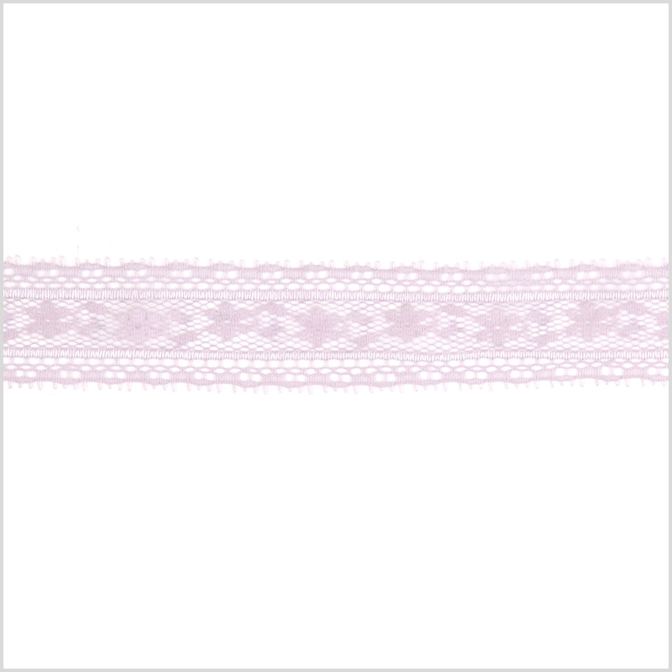 1" Lilac Sheer Lace Trim