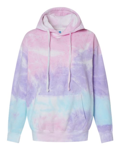Colortone Unisex Tie-Dyed Hooded Sweatshirt
