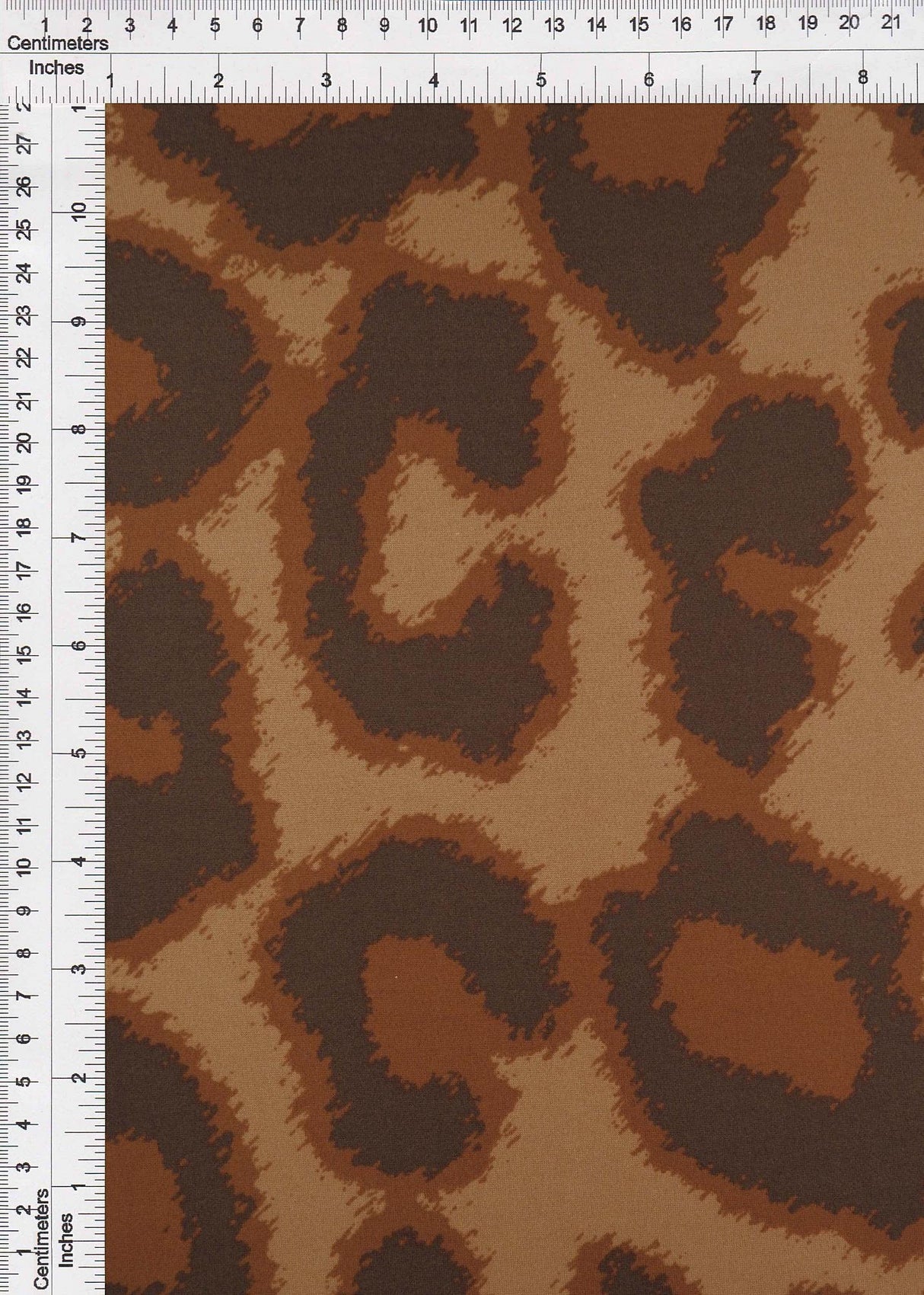 Brushed Animal Print Stretch Knit