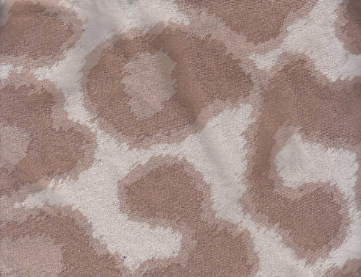 Brushed Animal Print Stretch Knit
