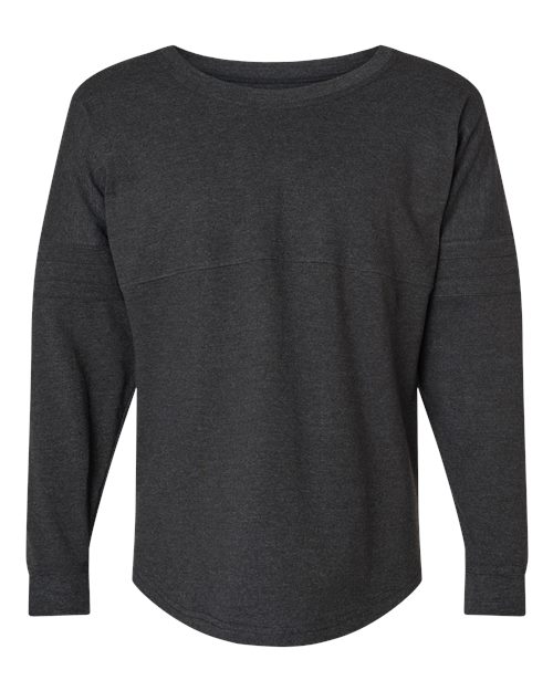 Boxercraft Women's Pom Pom Long Sleeve Jersey T-Shirt