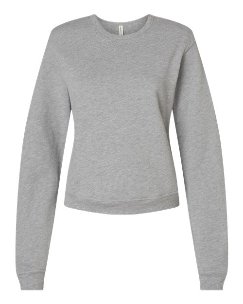 BELLA + CANVAS Women's Sponge Fleece Crewneck Sweatshirt