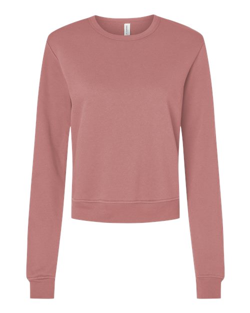 BELLA + CANVAS Women's Sponge Fleece Crewneck Sweatshirt