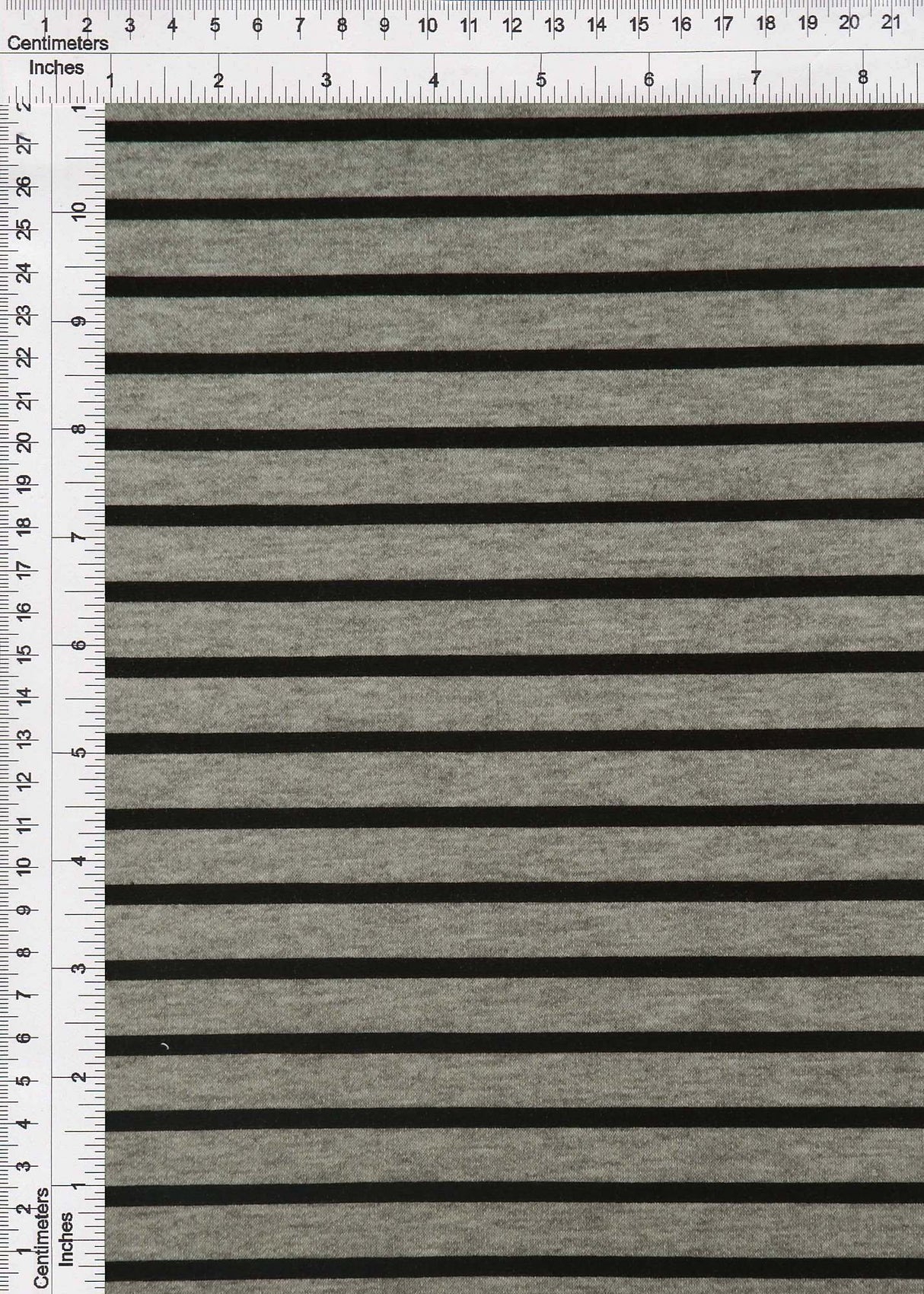 Striped Stretch Knit Fabric