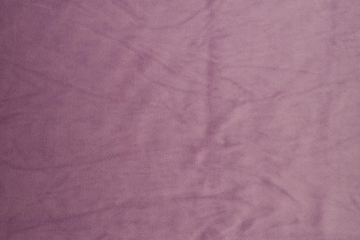 Stretch Velour Knit Fabric Solid