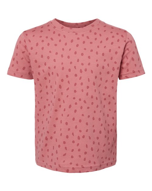 RADYAN® Toddler Crewneck Short Sleeve Fine Jersey Tee