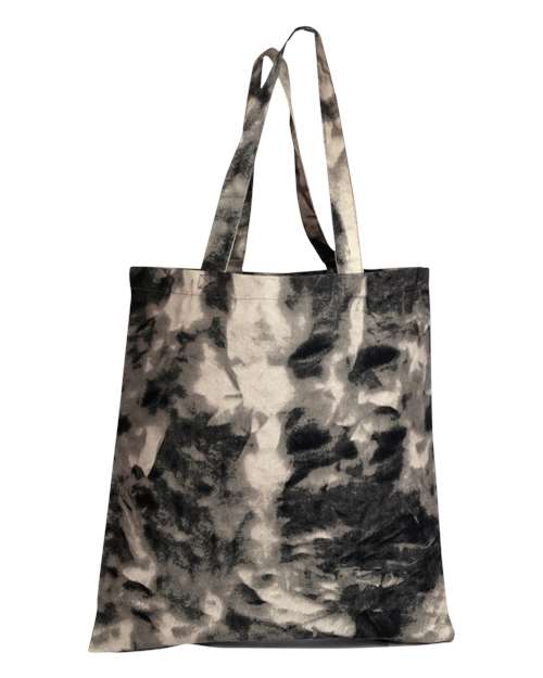 Tie-Dyed Canvas Tote Bag