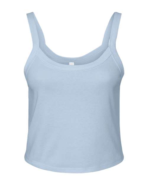 BELLA + CANVAS Women's Micro Rib Spaghetti Strap Tank