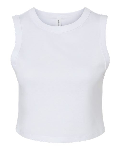 Women's Micro Rib Muscle Crop Tank