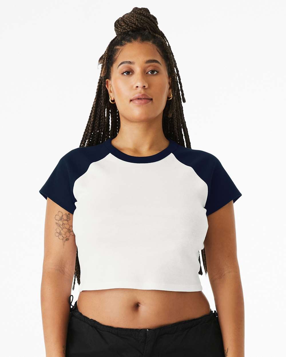 BELLA+CANVAS® Women’s Micro Rib Raglan Baby Tee