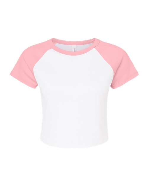 Women's Micro Rib Raglan Baby Tee