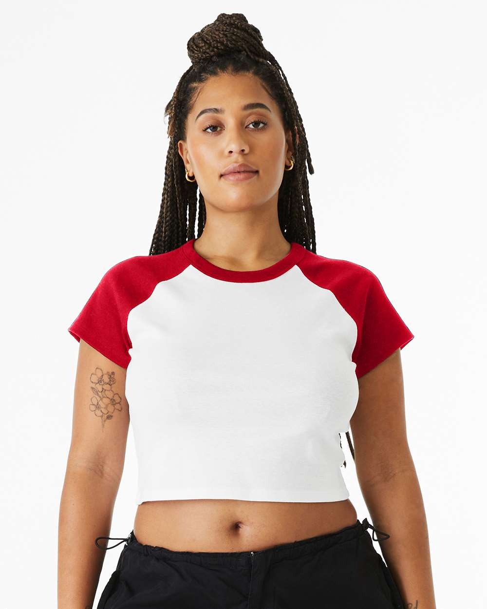 BELLA+CANVAS® Women’s Micro Rib Raglan Baby Tee
