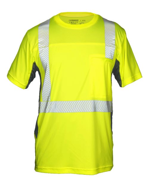 Kishigo Unisex Premium Black Series Cool Touch Class 2 T-Shirt
