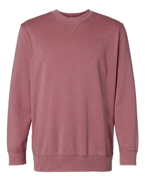 Unisex Vintage Wash Fleece Crewneck Sweatshirt