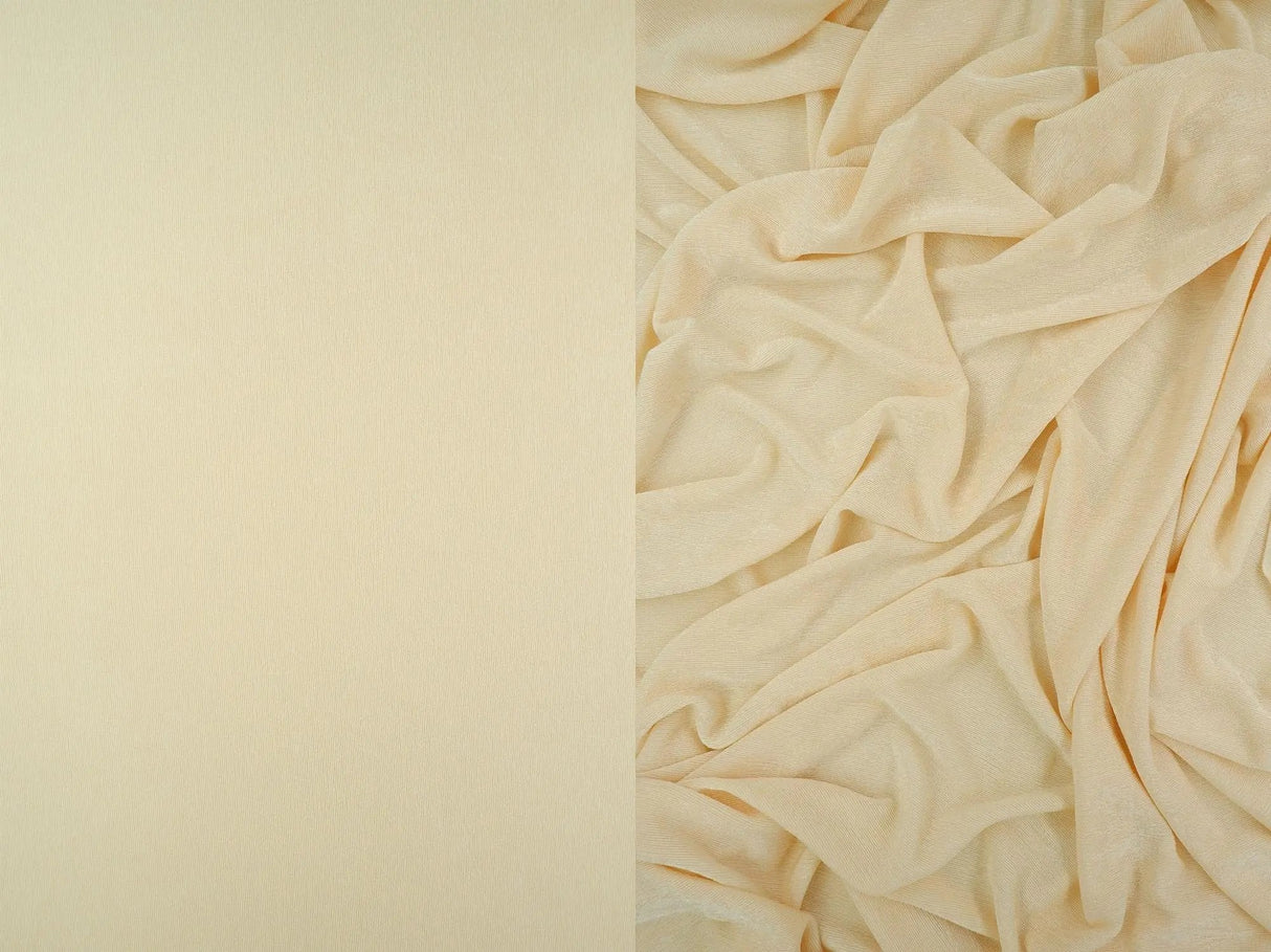 ১ গজ স্লিঙ্কি রিব নিট ফ্যাব্রিক ১x১ সলিড পলিয়েস্টার স্প্যানডেক্স স্ট্রেচ ৫২/৫৪ ইঞ্চি