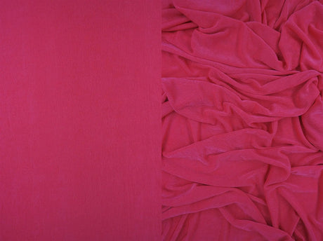 1 Yard 1x1 Slinky Rib Solid Knit Fabric, 52/54? Wide Polyester Spandex Blend