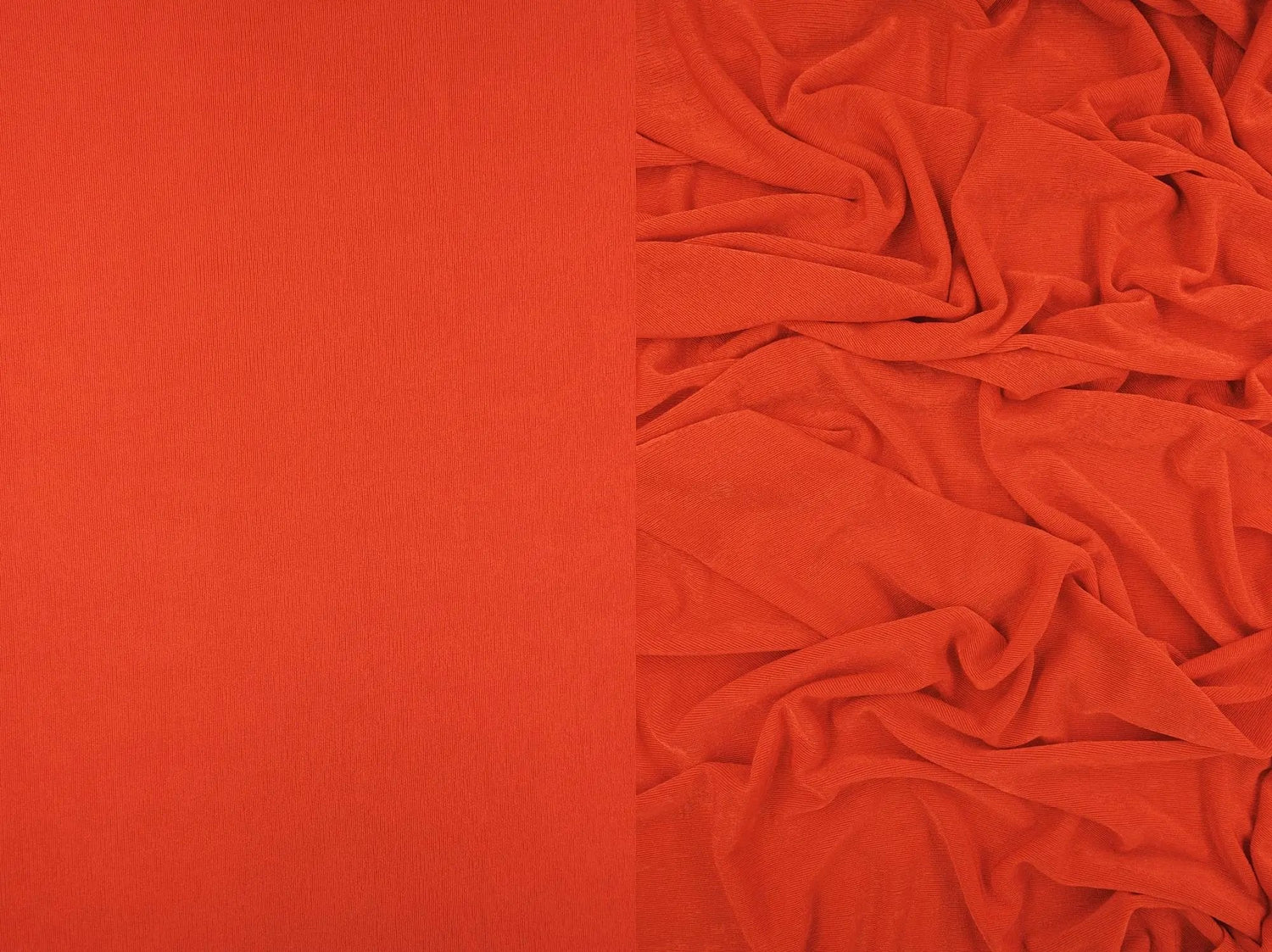 1 Yard 1x1 Slinky Rib Solid Knit Fabric, 52/54? Wide Polyester Spandex Blend