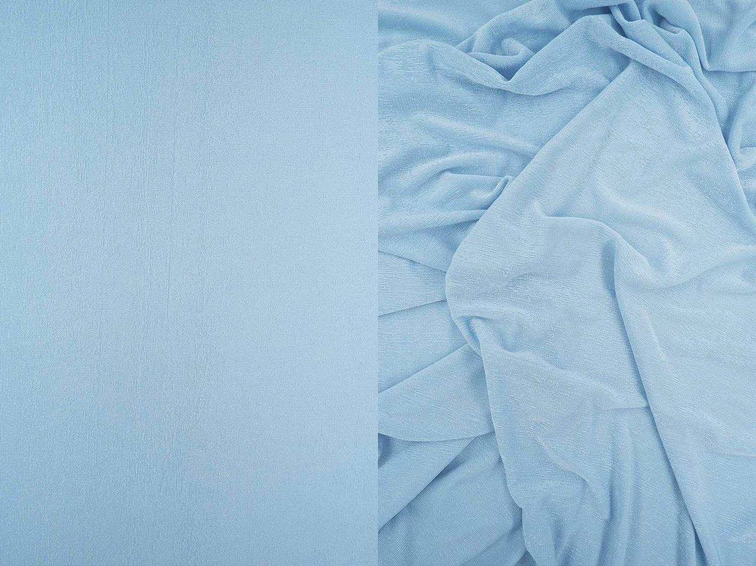 1 Yard 1x1 Slinky Rib Solid Knit Fabric, 52/54'' Wide Polyester Spandex Blend