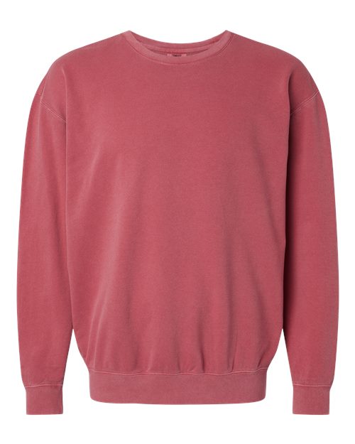 Comfort Colors Unisex Garment-Dyed Lightweight Fleece Crewneck Sweatshirt