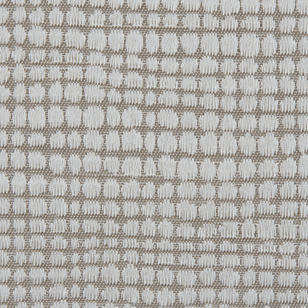 Champagne Geometric Cotton and Polyester Woven