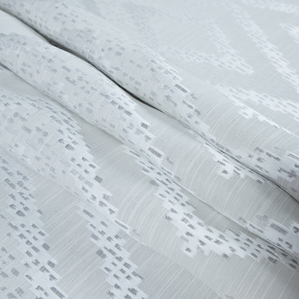 Dove Diamond Woven Cotton and Polyester Blend