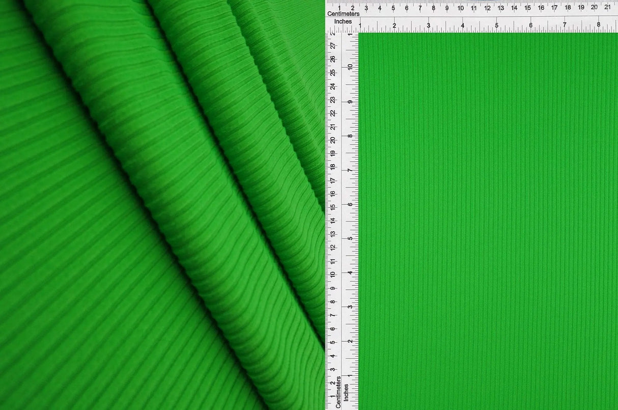 1 Yard 4x2 Yummy Rib Solid Knit Fabric, 58/60'' Wide Polyester Spandex Blend