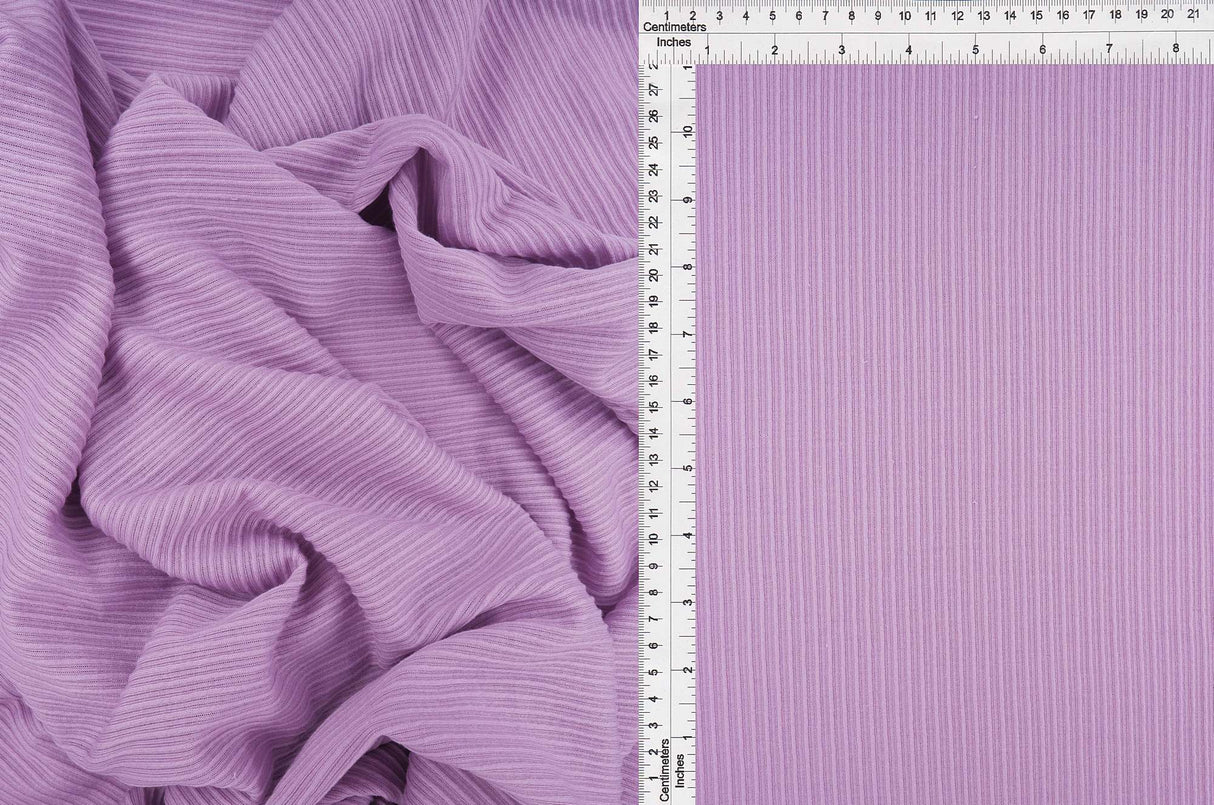 Double Knit Rib Stretch Fabric