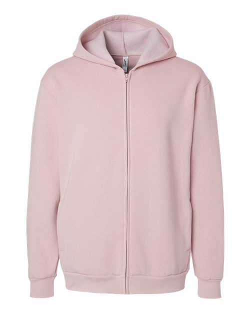 American Apparel Unisex ReFlex Fleece Full-Zip Hoodie Sweatshirt