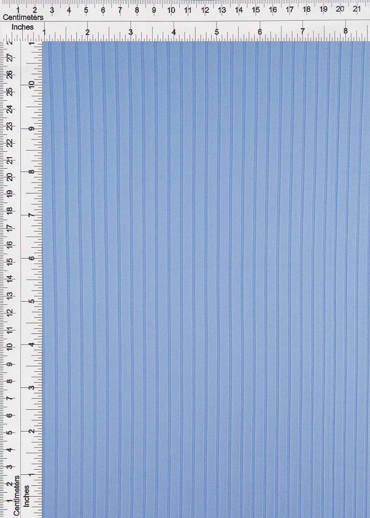 Rib Stretch Knit Fabric Solid