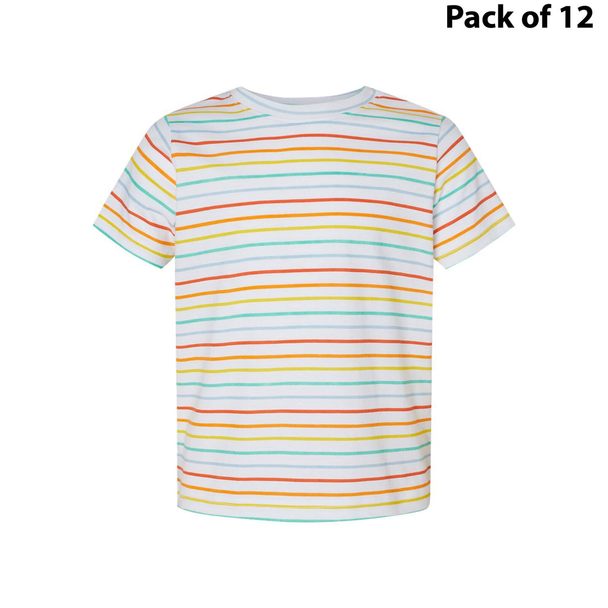 RADYAN® Toddler Fine Jersey Crewneck Short Sleeve Tee - 3321