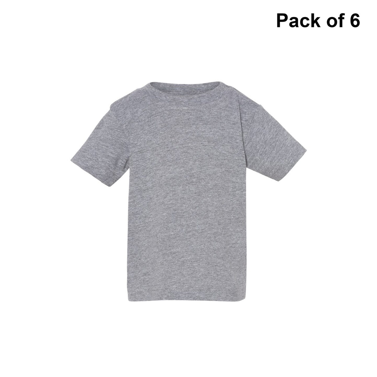 RADYAN® Infant Short Sleeve Crew Neck Fine Jersey Tee