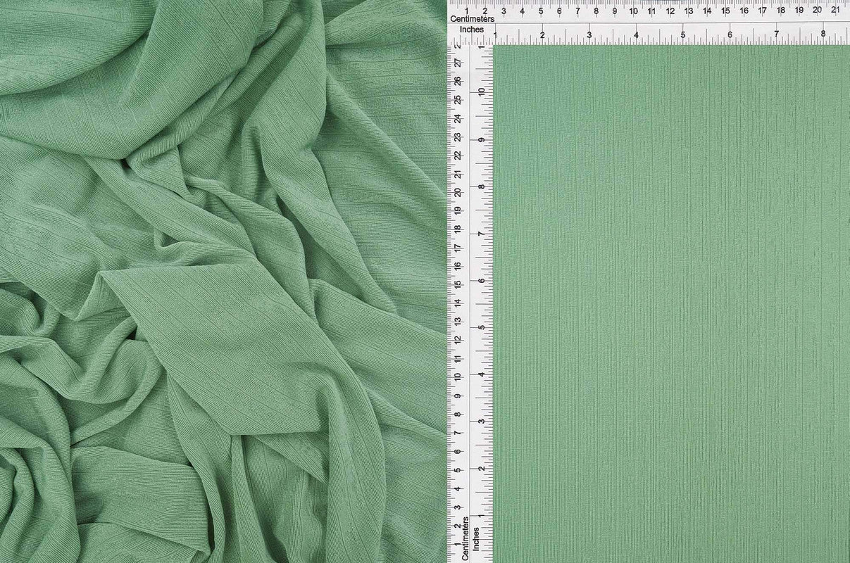 1 Yard 13x1 Rib Slinky Stretch Knit Fabric 52/54 Inch Wide