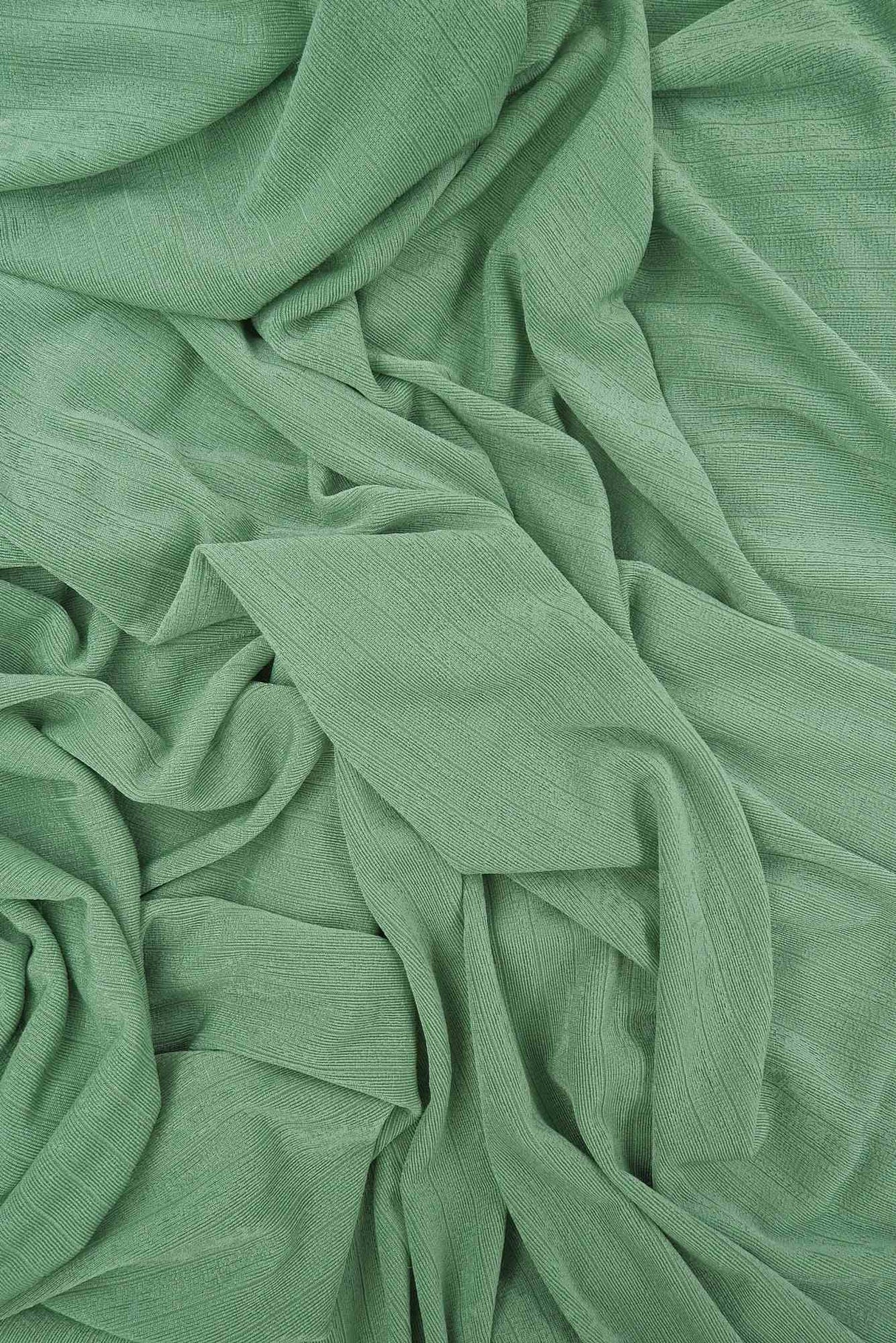 1 Yard Polyester Spandex Rib Knit Fabric Slinky Texture 52/54" Width