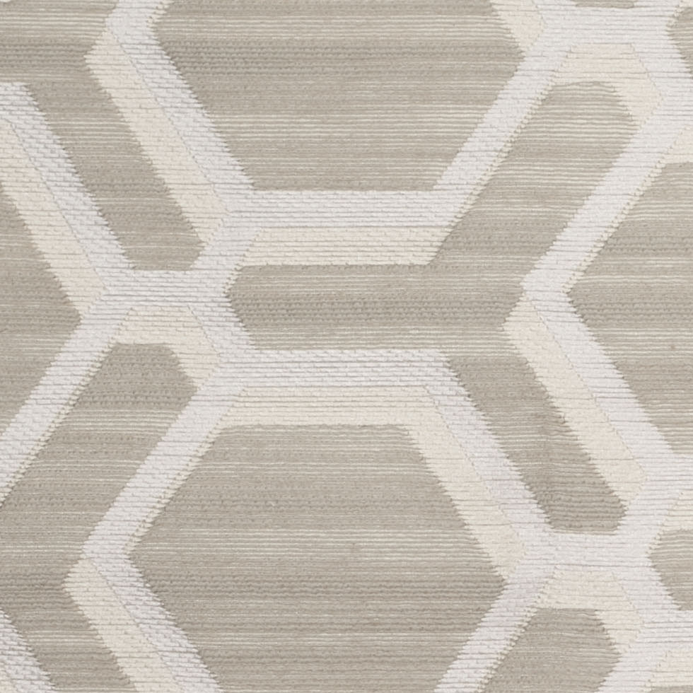 Pearl-7303 Indian Geometric Poly/Cotton Brocade