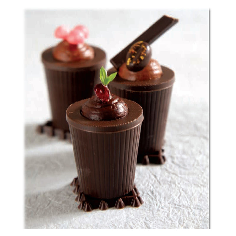 Flexible Chocolate Mold: 3 Different Rings, 8 of Each