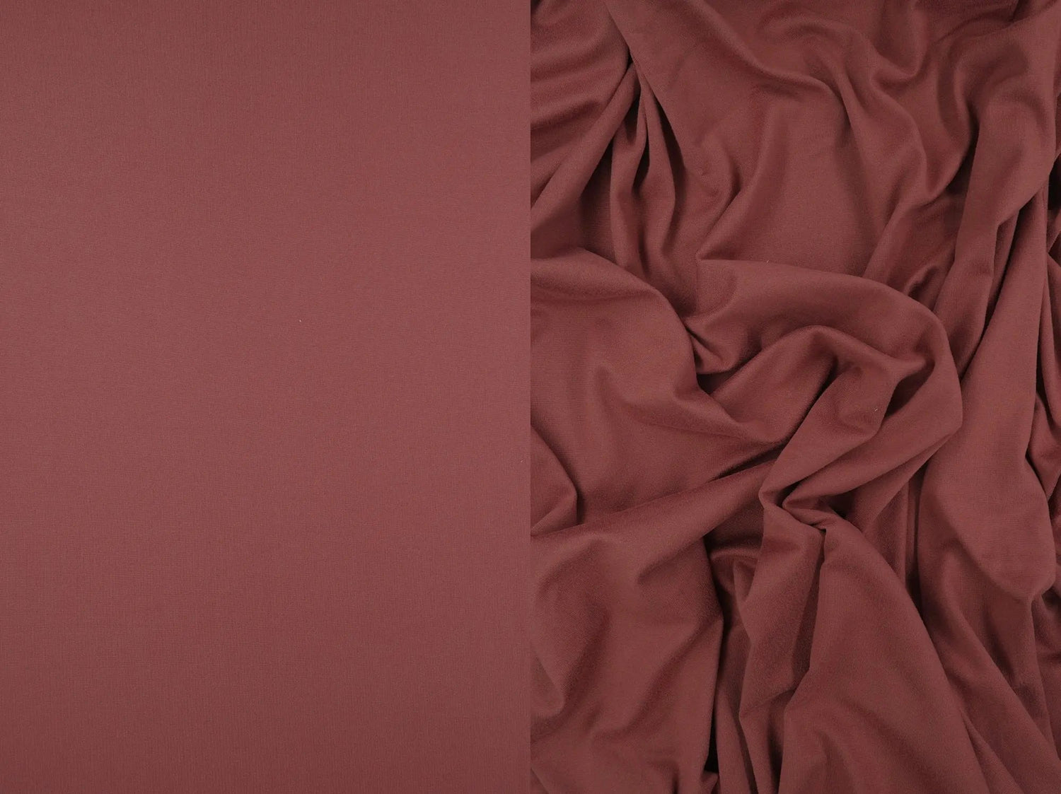 1 Yard DTY Brushed Solid Knit Fabric, 58/60'' Wide Polyester Spandex Blend