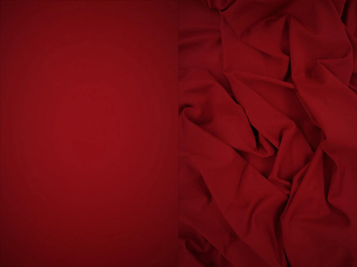 1 Yard Solid Activewear Stretch Knit Fabric 240 GSM, 58/60'' Wide Polyester Spandex Blend