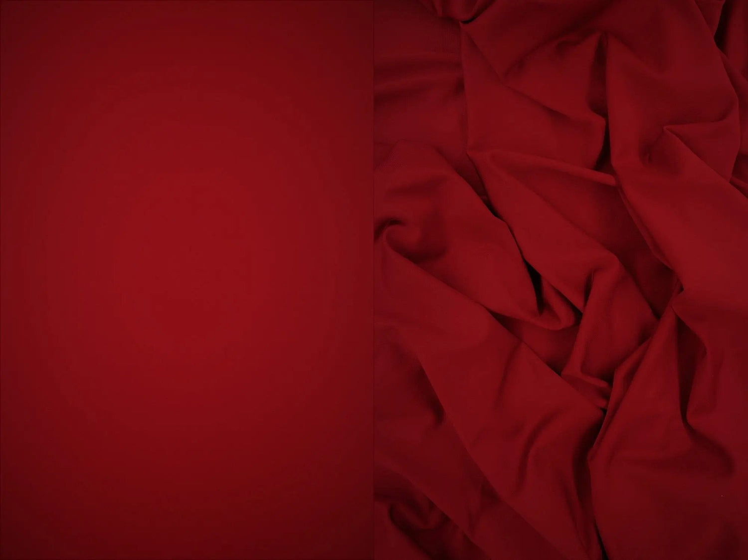 1 Yard Activewear Solid Knit Fabric, 58/60'' Wide Polyester Spandex Blend