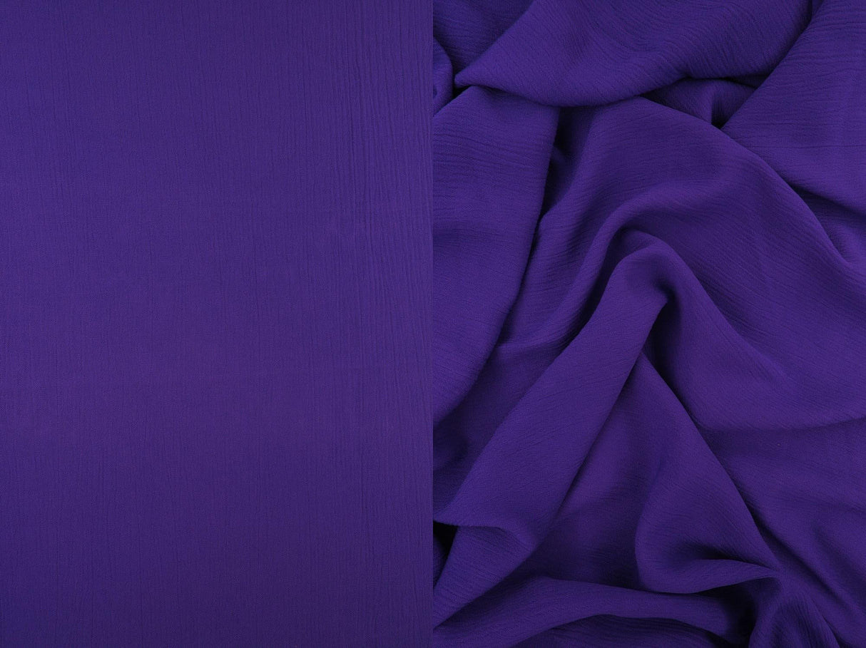 Rayon Crepon Woven Solid Fabric