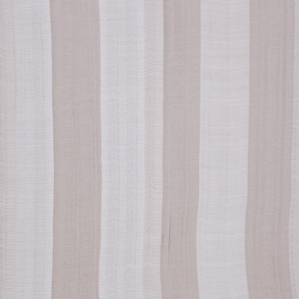 Indian Ivory/Beige Striped Poly/Cotton Brocade