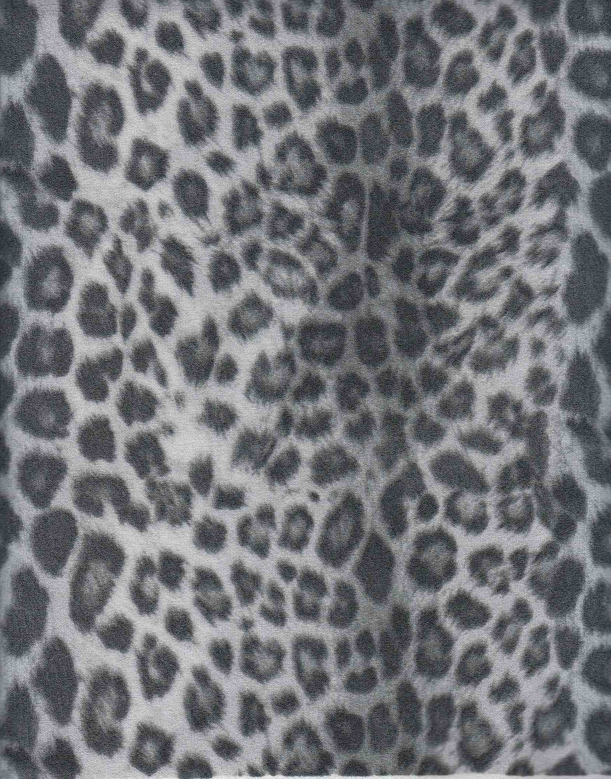 Leopard Print Stretch Knit Fabric