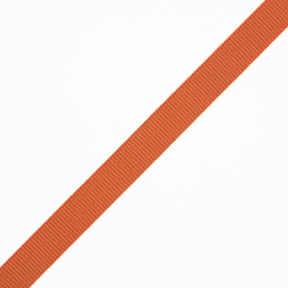 Orange Stretch Grosgrain - 0.625"