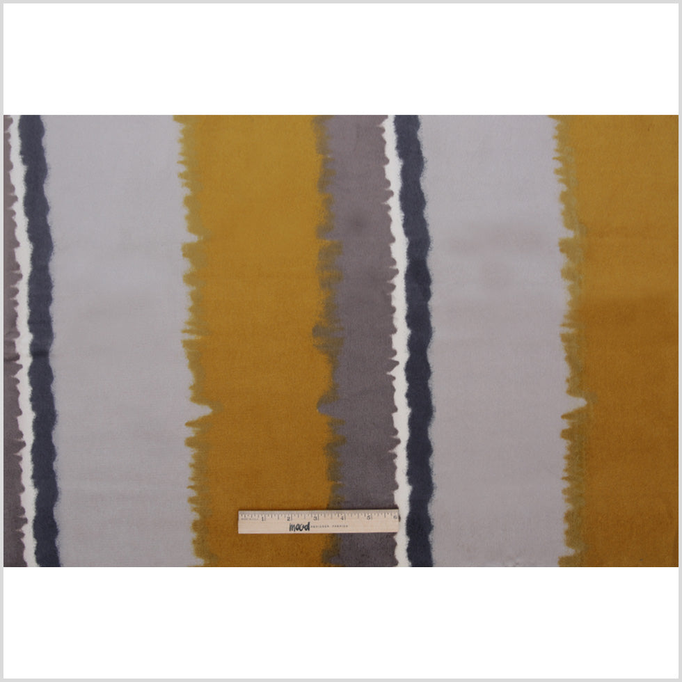 Sahara Abstract Stripes Cotton-Modal Velvet Print