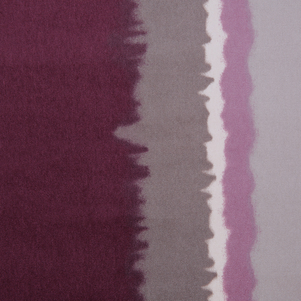 Orchid Abstract Stripes Cotton-Modal Velvet Print