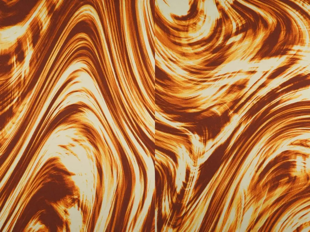 DTY Marble Print Fabric Polyester Spandex Stretch Knit Brushed 58/60 Inches