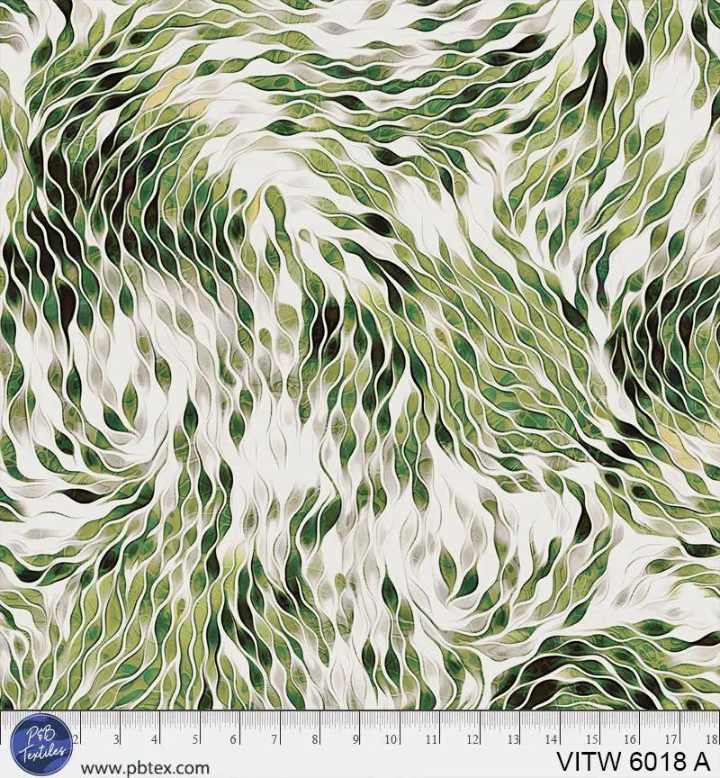 Cotton Wideback Fabric 108" Vitality Chic Green